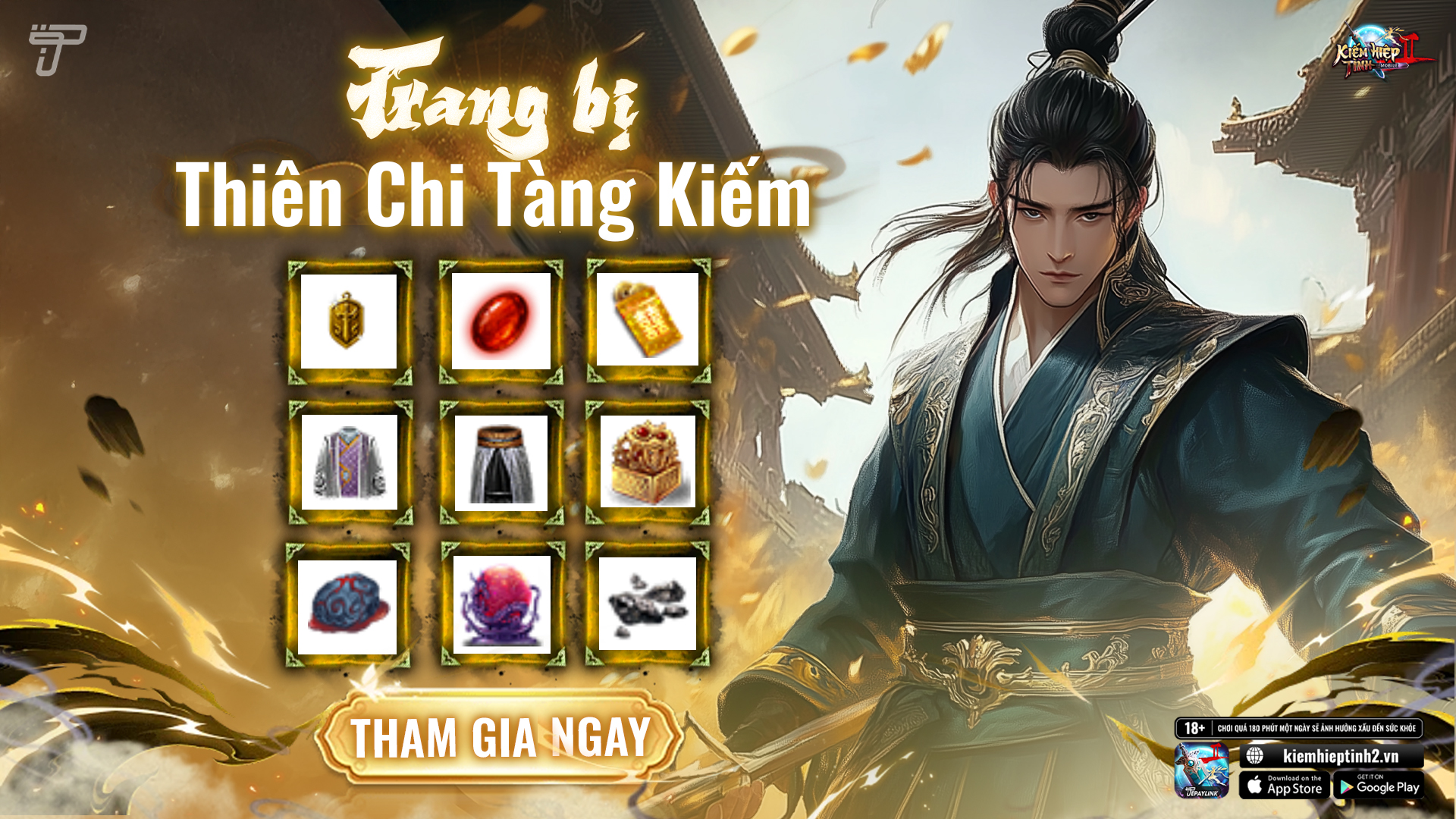 Thiên Chi Tàng Kiếm | Kiếm Hiệp Tình 2 Mobile